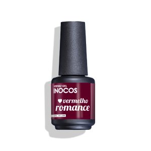 VERMELHO ROMANCE VERNIZ GEL 15ML INOCOS