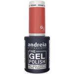 Verniz gel salmão, Andreia G18, Gel Polish Andreia, verniz gel duradouro, unhas salmão, verniz gel profissional, verniz Andreia 10.5ml, verniz neutro elegante, verniz gel para looks discretos, gel polish vegan cruelty-free.