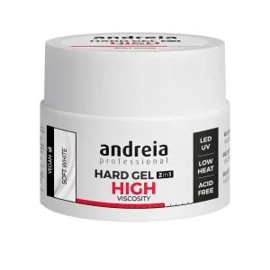 Hard Gel High Viscosity Soft White 44gr Andreia