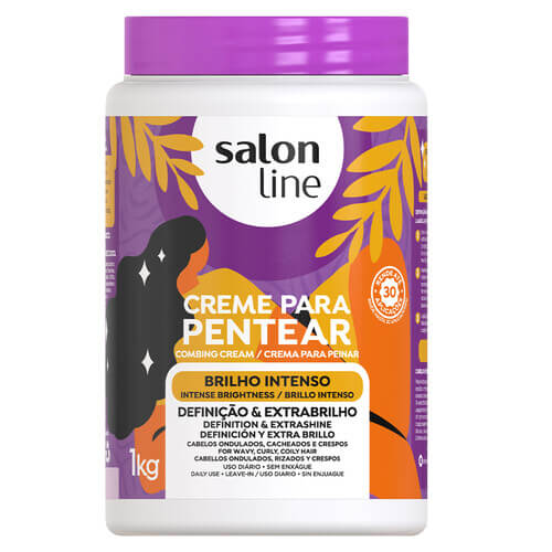070096_b3ae2-500_500 Creme Para Pentear Brilho Intenso 1kg - Salon Line - Image 1