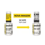 Top Coat No Wipe All In One 10,5ml Andreia - Image 2