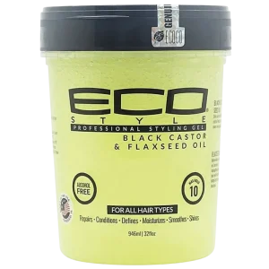 Eco Style Gel Black Castor 946ML