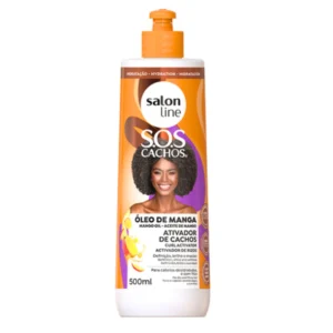 Ativador de Cachos Óleo de Manga Sos Cachos Salon Line 500 Ml