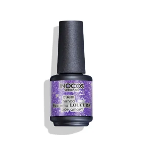 Verniz Gel Quem Nunca Fez 1 Loucura Por Amor 15ml Inocos