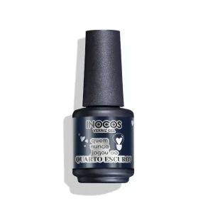 Verniz Gel Quem Nunca Jogou Ao Quarto Escuro 15ml Inocos