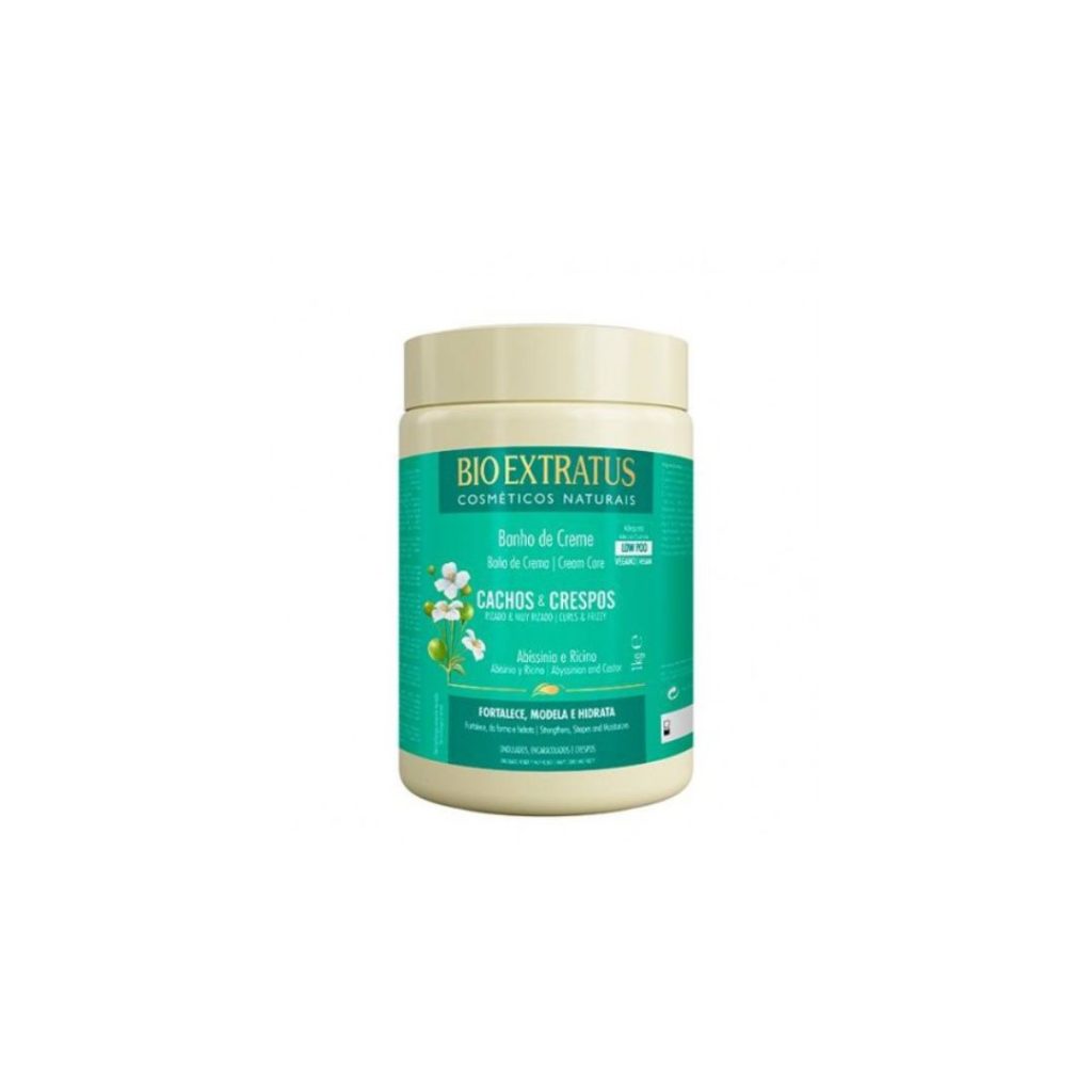 Banho De Creme Cachos E Crespos 1kg - Bio Extratus