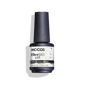 Base Fiber Gel Branco Leitoso Cintilanter 15ml Inocos