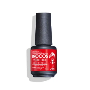 Maria Vermelha Elétrica Verniz Gel 15ml - Inocos