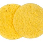 Esponjas De Maquiagem Celulosa 7,5cm Pack Com 2 Unidades