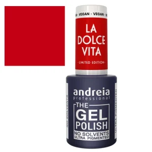 The Gel Polish Coleção La Dolce Vita Dv3 Vermelho 10,5ml - Andreia