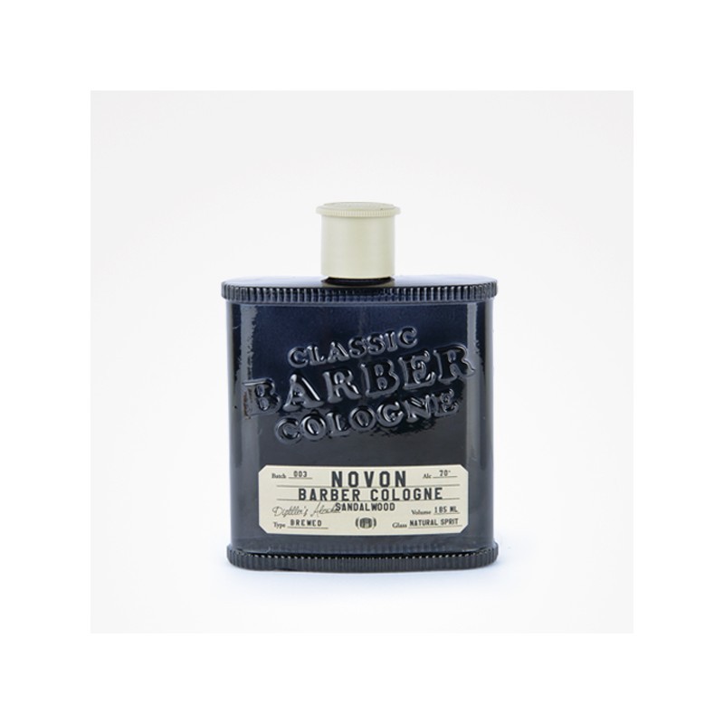 1464-COLONIA-DE-BARBEIRO-SANDALO-185ML-NOVON COLONIA DE BARBEIRO SANDALO 185ML NOVON