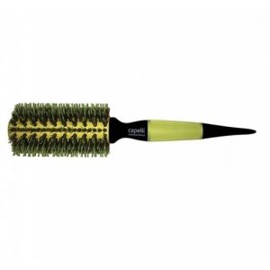 ESCOVA CAPELLI DE CERÂMICA CERDAS NATURAIS DE JAVALI E NYLON 27MM