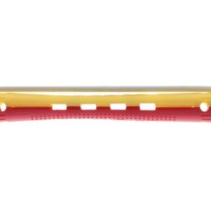 BIGOUDIS LARGO VERMELHO E AMARELO 12 UNIDADES