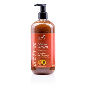 ESFOLIANTE CORPORAL PÊSSEGO 500ML REAL NATURA