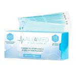 SACOS DE ESTERILIZAÇÃO PARA AUTOCLAVE 57MM X 100MM 200 UNIDADES