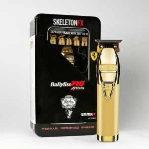BABYLISS PRO 4ARTISTS SKELETONFX DOURADA FX7870BKE MÁQUINA DE CONTORNOS PROFISSIONAL