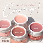GEL DE CONSTRUÇÃO COVER UP AVELÃ MÉDIA VISCOSIDADE 50GR INOCOS