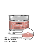 GEL DE CONSTRUÇÃO COVER UP DOCE DE LEITE MÉDIA VISCOSIDADE 50GR INOCOS