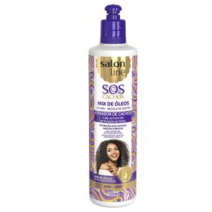 Ativador de Cachos Mix Óleos Nutritivos S.O.S Cachos 300ml – Salon Line