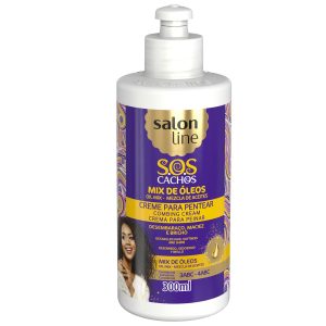 CREME DE PENTEAR SOS MIX ÓLEOS NUTRITIVOS SALON LINE 300ML