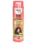 CONDICIONADOR SOS CACHOS + BRILHO SALON LINE 300ML