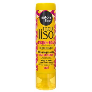 CONDICIONADOR MEU LISO MUITO+LISO AMIDO DE MILHO SALON LINE 300ML