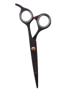 TESOURA DE CORTE PROFISSIONAL FORZUS PRETA INOX 6"