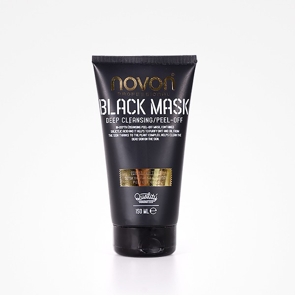 3609-MASCARA-FACIAL-PRETA-PARA-PONTOS-NEGROS-150ML-NOVON MÁSCARA FACIAL PRETA PARA PONTOS NEGROS 150ML NOVON