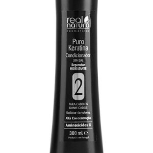 Real Natura Condicionador sem Sal Puro Keratina 300 ml