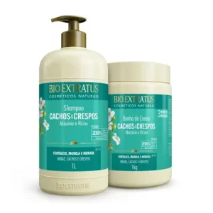 KIT CACHOS E CRESPOS BIO EXTRATUS
