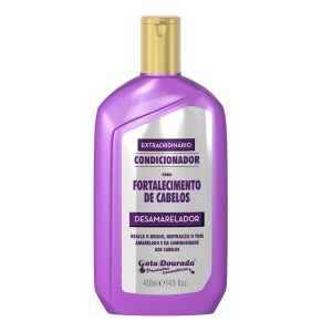 Condicionador Fortalecimento Desamarelador 430ml – Gota Dourada