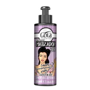Matizador 3D Super Black 120ml – Gota Dourada