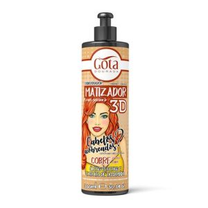 Matizador 3D Cobre 300ml – Gota Dourada