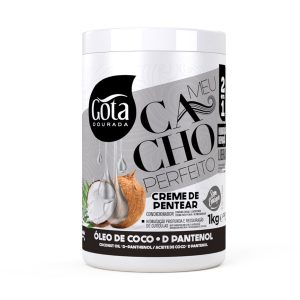 Creme de Pentear Meu Cacho Perfeito Óleo de Coco 1Kg – Gota Dourada