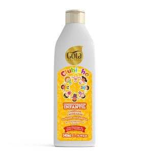 Condicionador Infantil Clubinho Para Cabelos Cacheados 340ml - Gota Dourada