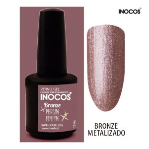 BRONZE PERLIMPIMPIM VERNIZ GEL 15ML INOCOS