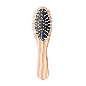 Escova De Bambu Oval Pequena