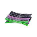 Molas Clip Pequenas para Cabelos Multicolor 12un Dompel