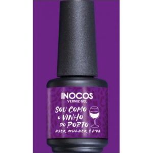 VERNIZ GEL SOU COMO O VINHO DO PORTO 15ML INOCOS