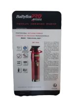 BABYLISS PRO 4ARTISTS SKELETONFX RED FX7870BKE MÁQUINA DE CONTORNOS PROFISSIONAL