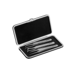 KIT DE PINÇAS PARA EXTENSÃO DE PESTANAS - DOMPEL
