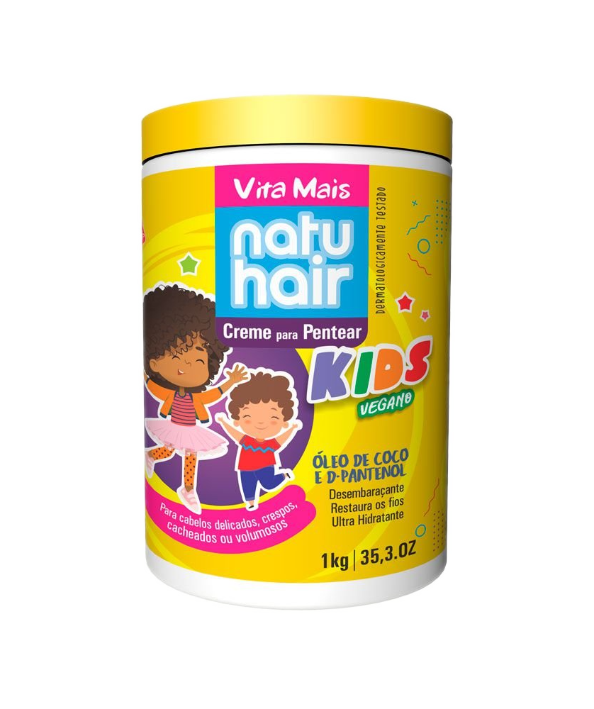 NATU HAIR CREME DE PENTEAR VITA MAIS KIDS 1Kg