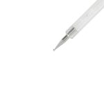 PINCEL DE NAIL ART COM SONDA Nº0 - 2 EM 1 COM BRILHANTES