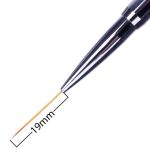 PINCEL PARA NAIL ART 19MM - Nº5 COM BRILHANTES