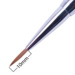 PINCEL PARA NAIL ART 10MM - Nº2 COM BRILHANTES