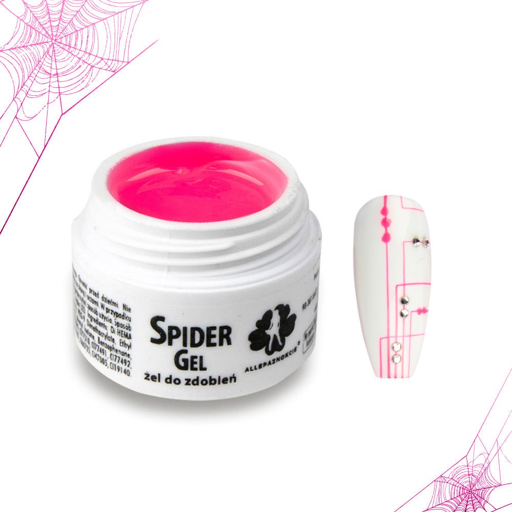 5953-SPIDER-GEL-ROSA-NEON-3ML SPIDER GEL ROSA NEON 3ML