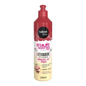 ATIVADOR TODECACHO VINAGRE DE MAÇA SALON LINE 300ML