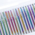 KIT DE BROCA DIAMANTADA COLORIDA 30 UNIDADES