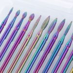 KIT DE BROCA DIAMANTADA COLORIDA 30 UNIDADES