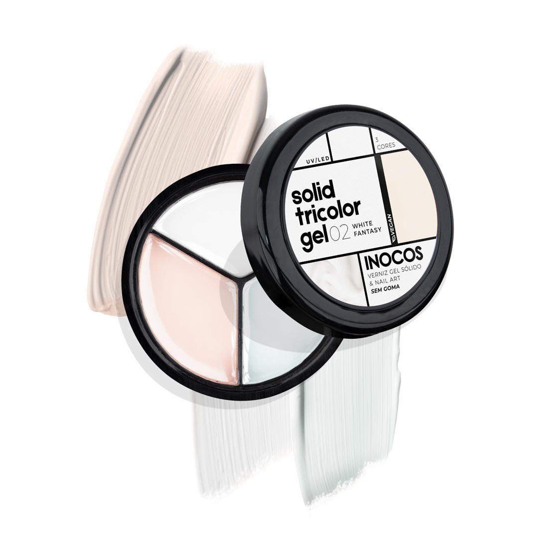 6349-SOLID-TRICOLOR-GEL-2-WHITE-FANTASY-15G-INOCOS SOLID TRICOLOR GEL 2 WHITE FANTASY 15G INOCOS